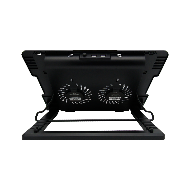 Base Disipadora de calor tipo Stand 2-VENT 4-POSIC 2XUSB NEGRA XUE® CS2V