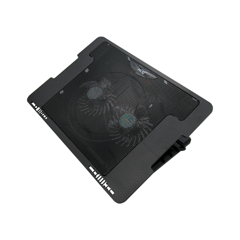 Base Disipadora de calor tipo Stand 2-VENT 4-POSIC 2XUSB NEGRA XUE® CS2V