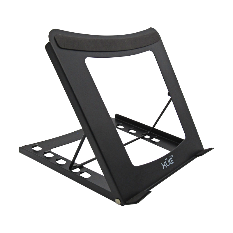 Base Stand para portátiles 5-POSIC metálica color negro, marca XUE®