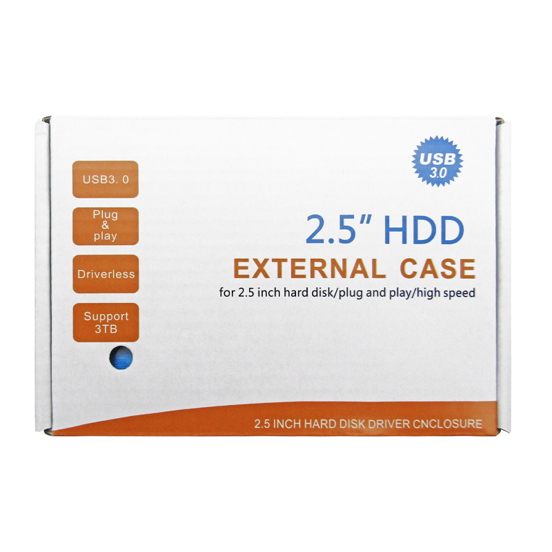 CAJA 2,5 SATA USB 3.0 Externa para Disco Duro y SSD Azul XUE®