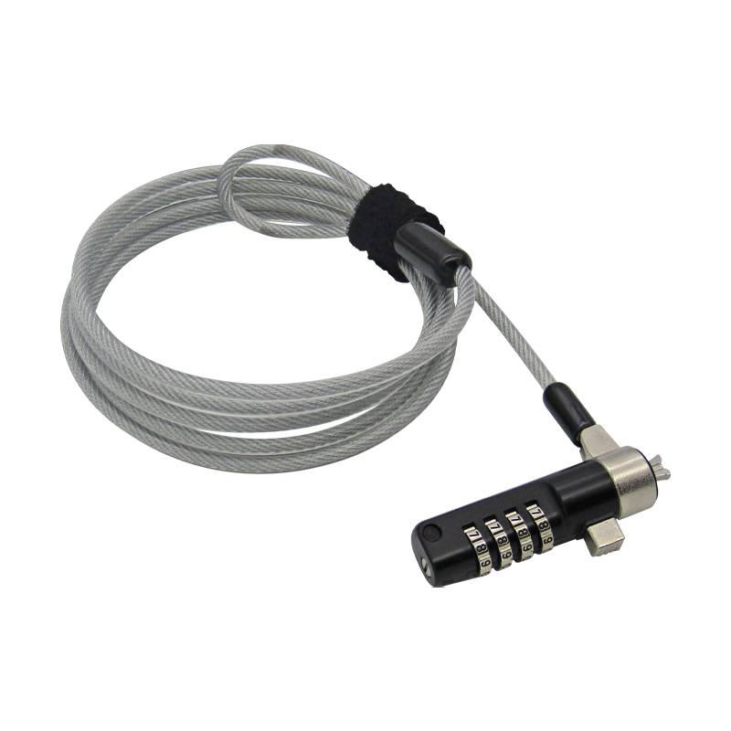 Guaya de Seguridad 4-DIGITOS 2MT/4.2MM Noble Wedge para Laptops Dell