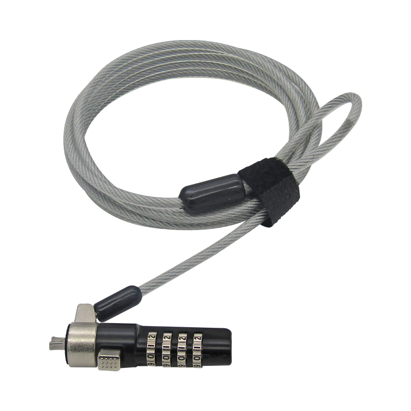 Guaya de Seguridad 4-DIGITOS 2MT/4.2MM Noble Wedge para Laptops Dell