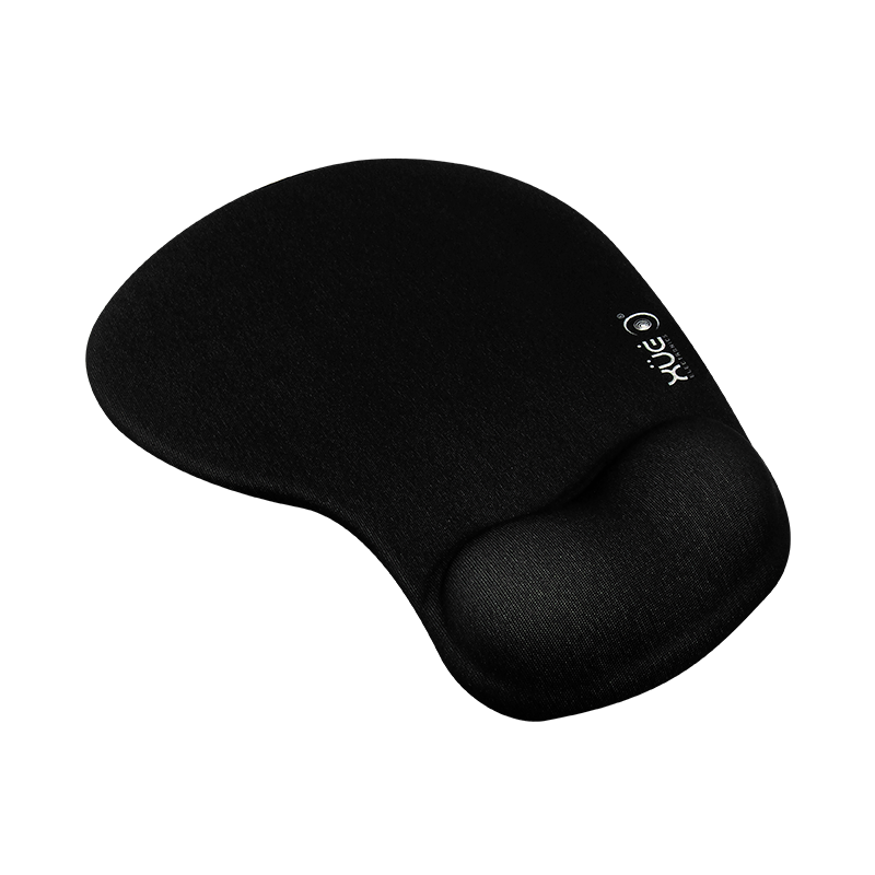 Mouse Pad Gel y Lycra color Negro 19*23*0.4cm marca XUE®