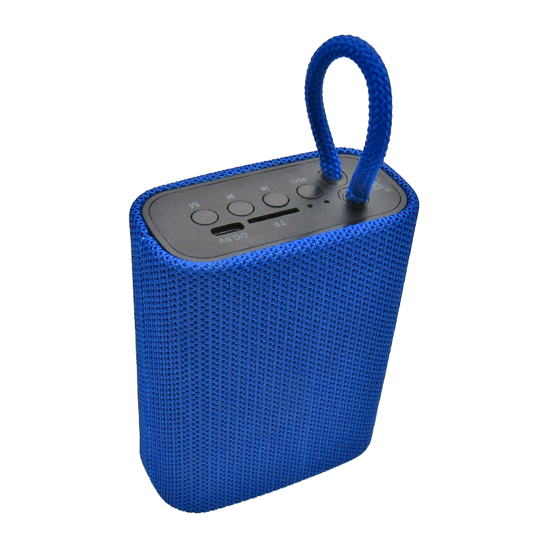 Parlante Bluetooth 5.3, 5W, 10M, USB-C, BATT 500MAH, AZUL, XUE®