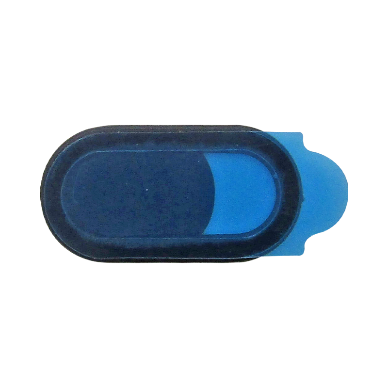 PACK 20UN PROTECTOR DESLIZANTE PARA CÁMARA, 9 X 18MM, ADHESIVO, NEGRO, LAPTOP/TABLET/SMARPHONE