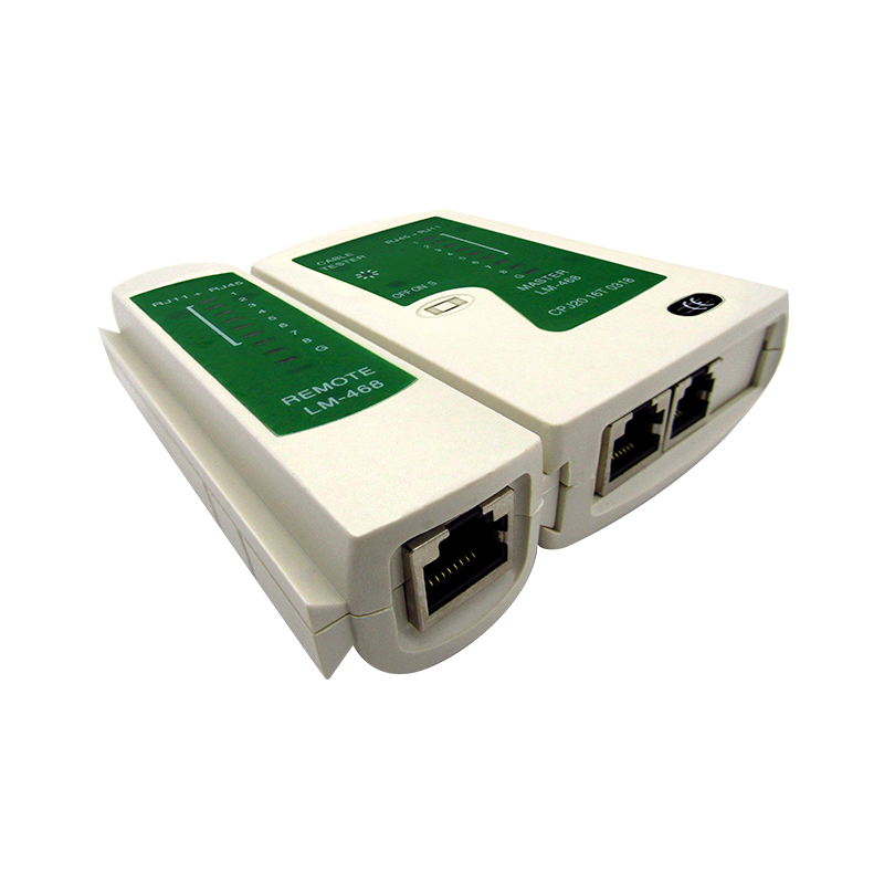 Tester para cables RJ45 UTP CAT5E y CAT6 marca XUE®