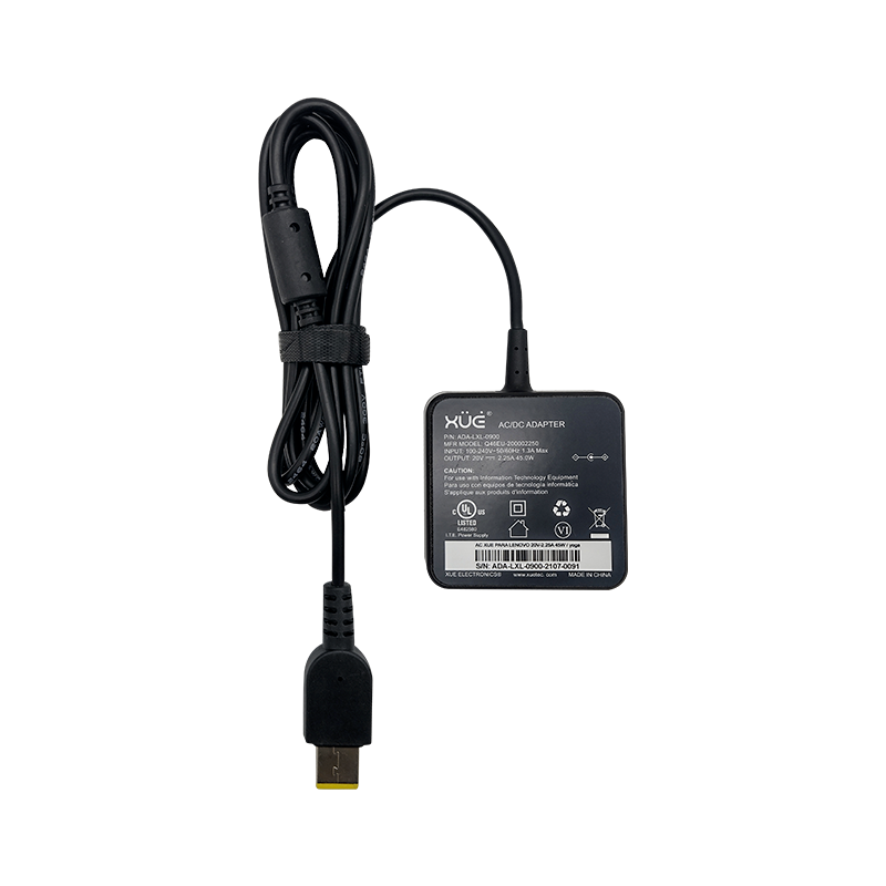 Cargador de corriente XUE® para portátil Lenovo 20V-2.25A 45W Yoga 11 / Plug Cuadrado