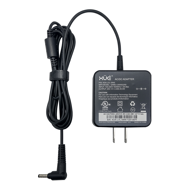 Cargador de corriente XUE® para LENOVO 20V-2.25A 45W /4.0*1.7