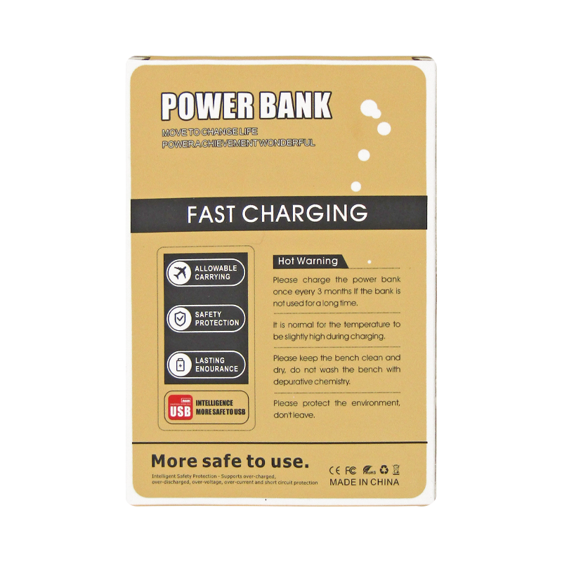 Batería para SMARTPHONE USB-C / CBL LIGHTNING 4.000MAH OUTPUT 5V-2.1A 10W (BLANCO)