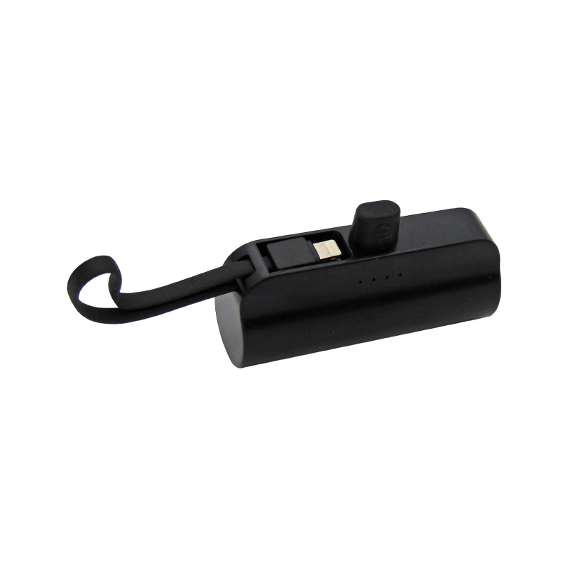 Bateria para SMARTPHONE USB-C / CBL LIGHTNING 4.000MAH OUTPUT 5V-2.1A 10W (NEGRO)