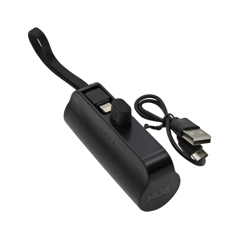 Bateria para SMARTPHONE USB-C / CBL LIGHTNING 4.000MAH OUTPUT 5V-2.1A 10W (NEGRO)