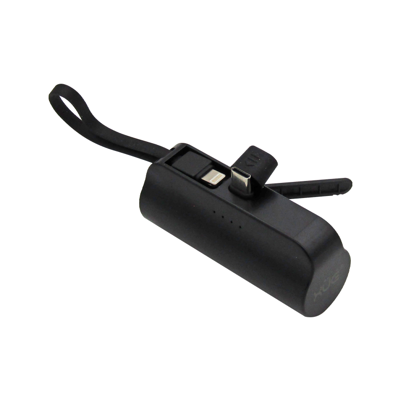 Bateria para SMARTPHONE USB-C / CBL LIGHTNING 4.000MAH OUTPUT 5V-2.1A 10W (NEGRO)