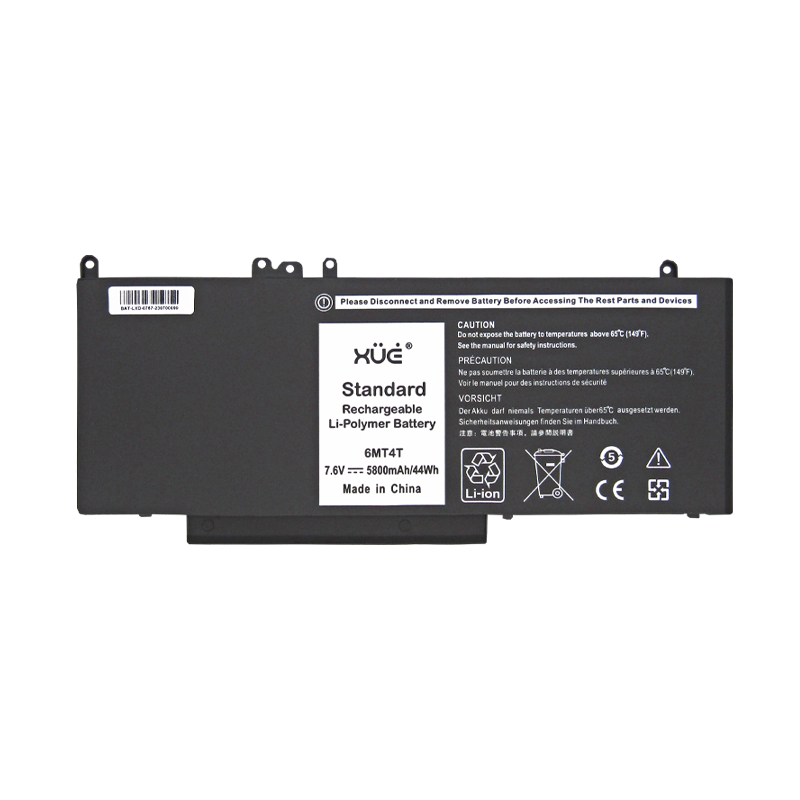 Batería XUE® para portátil DELL LAT E5270 E5470 E5570 7.6V-5800MAH 44WH 6MT4T