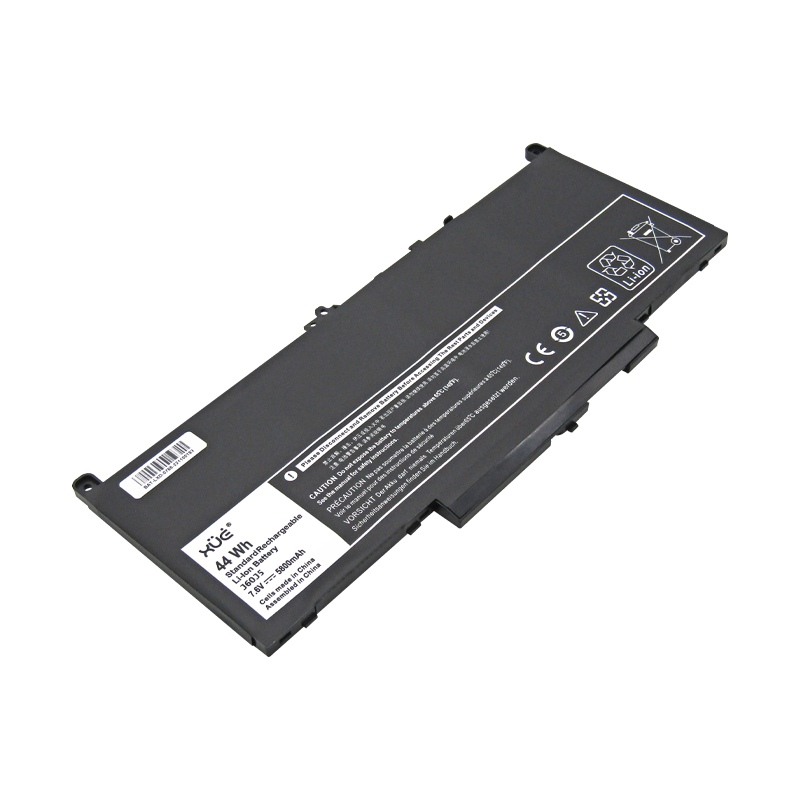 Batería XUE® para portátil DELL E7270 E7470 7.6V-5800MAH 44WH J60J5