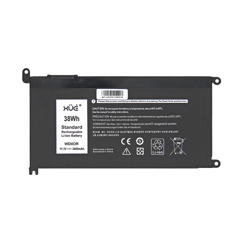 Batería XUE® para portátil DELL 5468 5567 7368 11.4-3400 38WH WDX0R