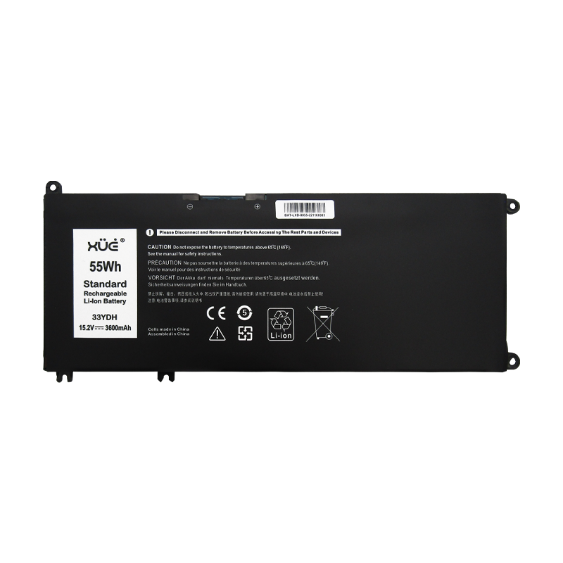 Batería XUE® para portátil DELL LAT 3380 3480 3490 3580 3590 15.2V-3600mAh 55WH CI5-8 33YDH