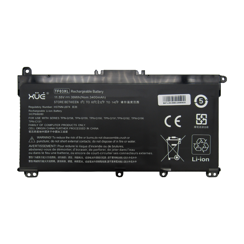 Batería XUE® para portátil HP Pavilion X360 14M-CD 14-BF 11.55V 3.400 mAh/39Wh TF03XL