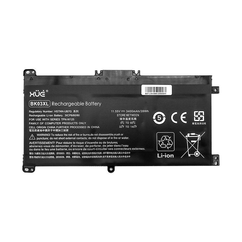 Batería XUE® para portátil HP X360 14-BA 11.55V-3400mAh 39Wh BK03XL