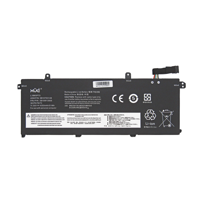 Batería XUE® para portátil LENOVO T14 GEN 1 & 2 T490 P43s 11.55V-4350mAh 51Wh 3-Cel L18M3P74 I5-10