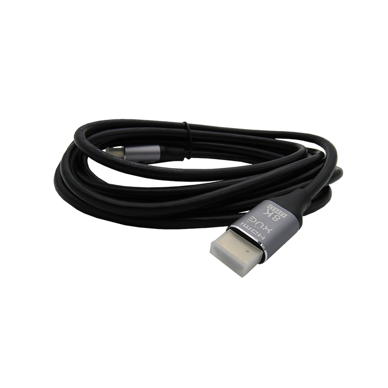 Cable HDMI V2.1 4320P 8K 3M MACHO A HDMI MACHO NEGRO 19+1 30AWG OD 6.0MM XUE®