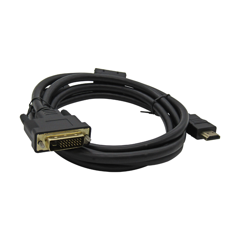 Cable DVI-D 24+1/24+5 macho a HDMI macho 4K 60HZ 3840×2160 1.8M  C/FILTROS (Bi Direccional) XUE®
