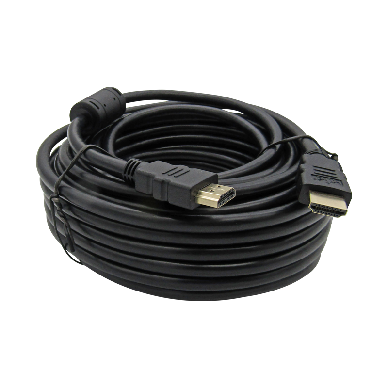 Cable HDMI v2.0 2160p 15M Macho a HDMI Macho Negro 4K 3D 19+1 24AWG OD 7.3MM 1/FILTRO XUE®