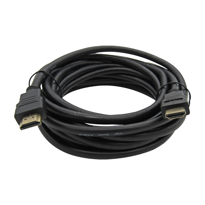 Cable HDMI v2.0 2160p 5M Macho a HDMI Macho Negro 4K 3D 19+1 28AWG OD 7.3MM SIN FILTROS XUE®