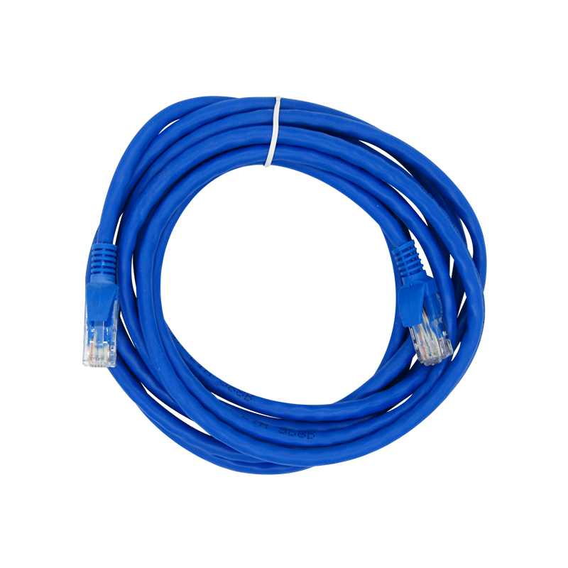 Cable Patchcord UTP CAT6E 10m 26AWG CCA PVC Azul XUE®