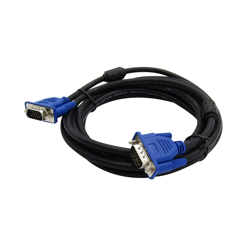 Cable VGA 5M HDB15 Macho a HDB15 Macho 15-Pines (3+4) 30AWG CU OD:6.0mm c/filtros XUE®