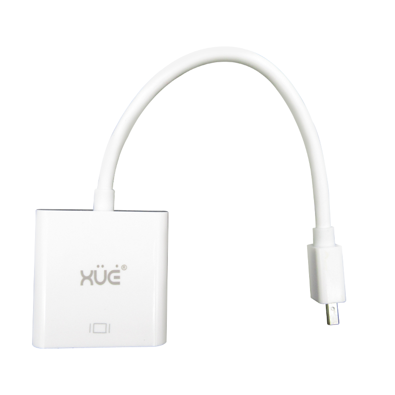 Convertidor Mini-Displayport a VGA Mac Chipset 2168 (Blanco) marca XUE®