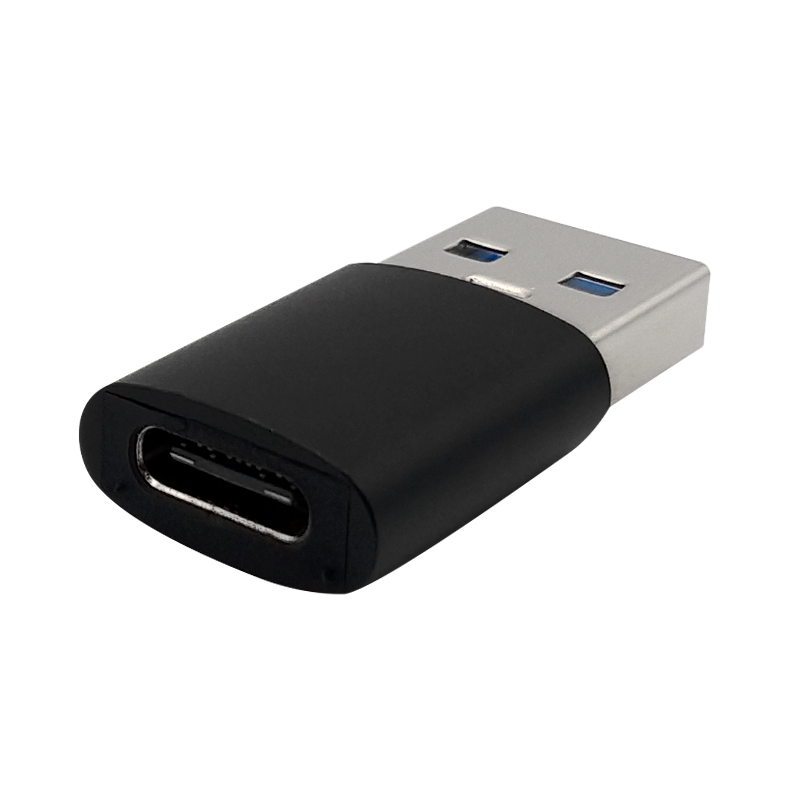 Convertidor USB-C hembra a USB 3.0 macho, color negro, marca XUE®