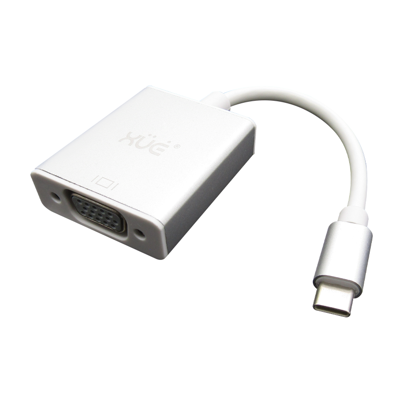 Convertidor USB-C a VGA 1080P (PC y Mac) marca XUE®