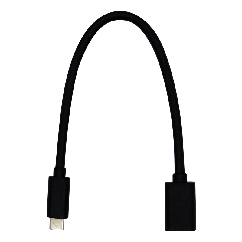 Convertidor OTG USB-C a USB 3.0 Hembra, Negro, marca XUE®