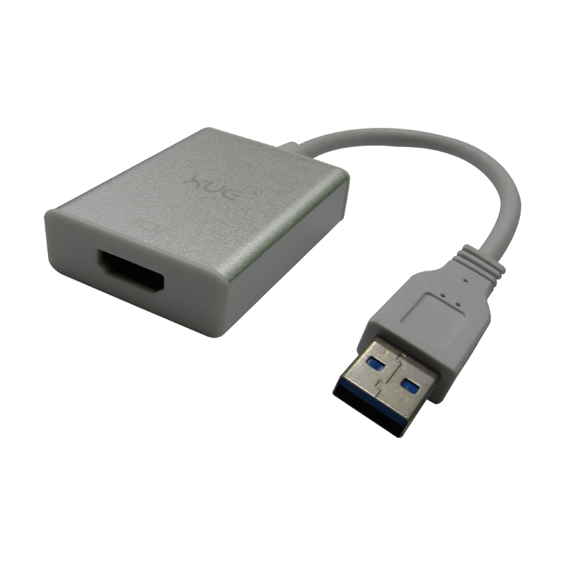 Convertidor USB 3.0 a HDMI Hembra 1080p Win 10 marca XUE®
