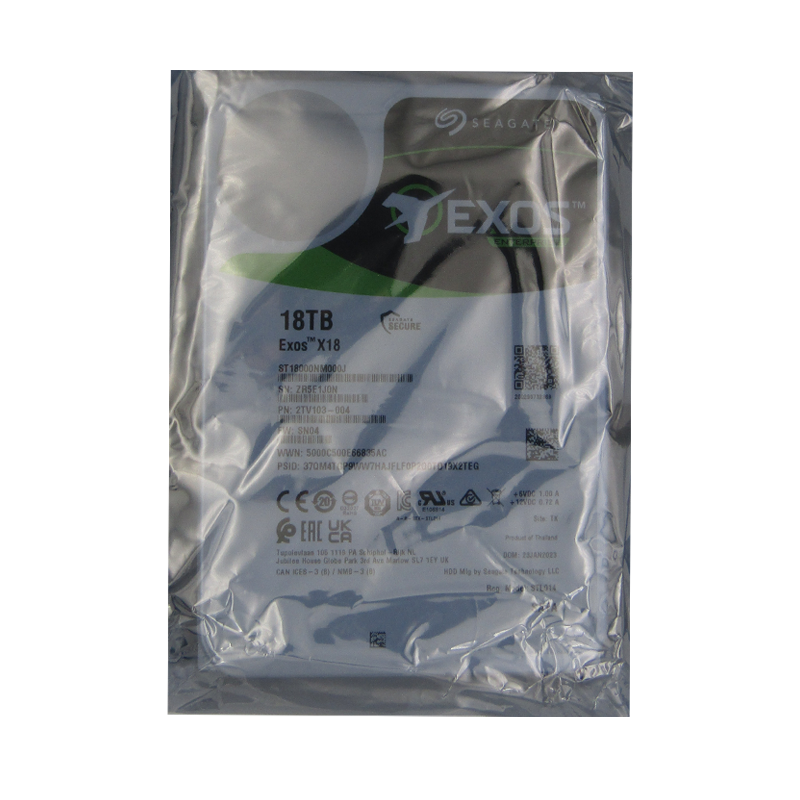 Disco Duro ENTERPRISE SATA 3.5 18TB 7200RPM 256MB SEAGATE EXOS X18 ST18000NM000J