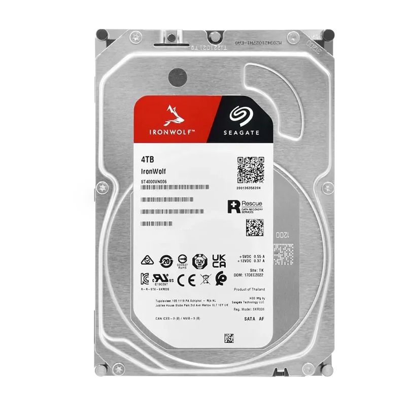 Disco duro para NAS SATA 3.5" 4TB 5400RPM 256MB SEAGATE Seagate Ironwolf  ST4000VN006