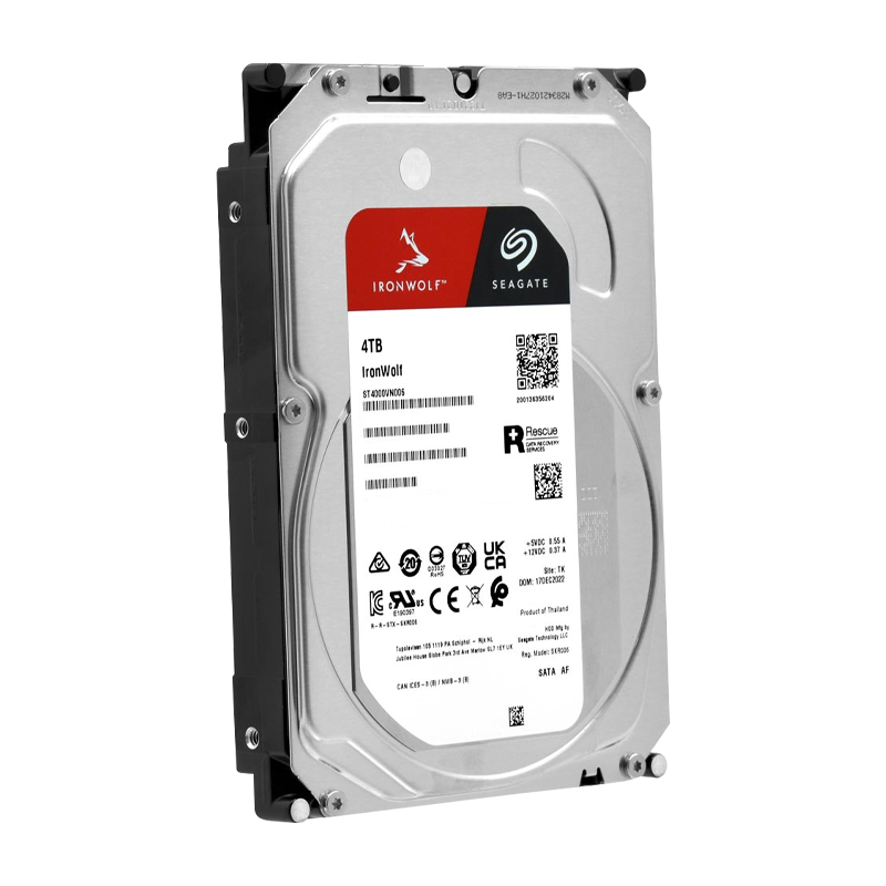 Disco duro para NAS SATA 3.5" 4TB 5400RPM 256MB SEAGATE Seagate Ironwolf  ST4000VN006