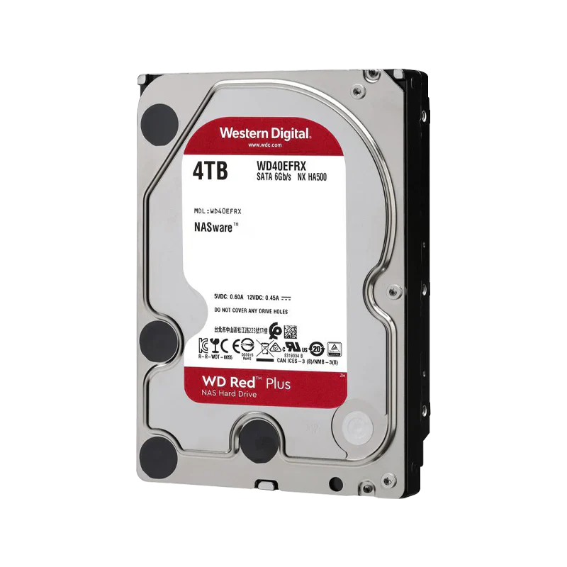 Disco Duro NAS SATA 3.5 4TB 5400RPM 64MB WD RED WD40EFPX