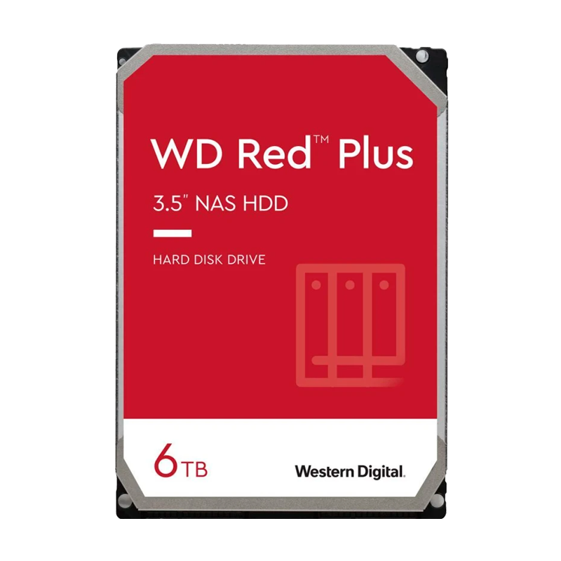 DISCO DURO NAS SATA 3.5" 6TB 5400rpm 64MB WD Red WD60EFRX