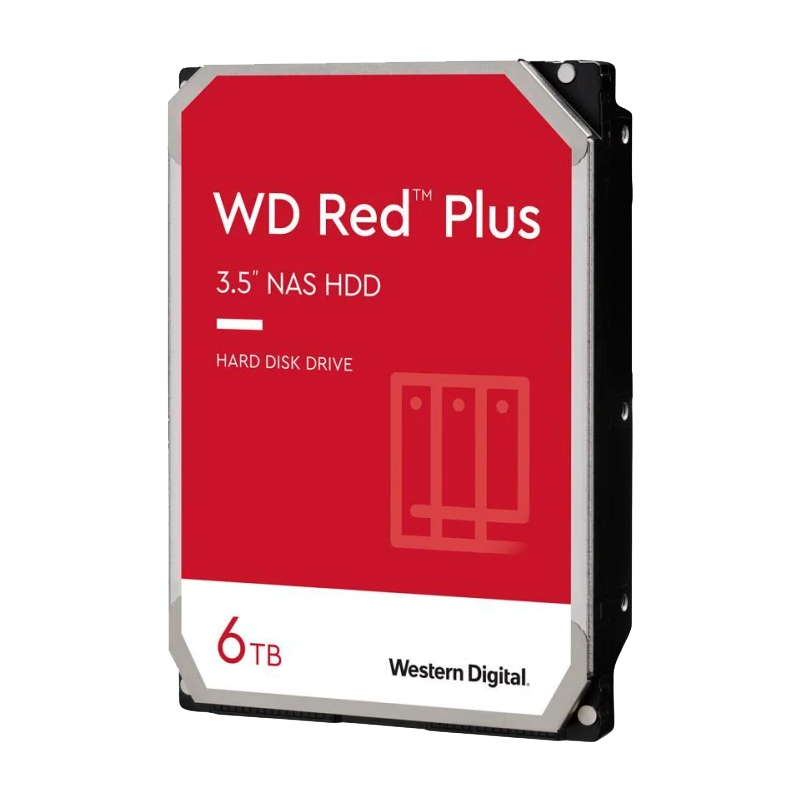 DISCO DURO NAS SATA 3.5" 6TB 5400rpm 64MB WD Red WD60EFRX