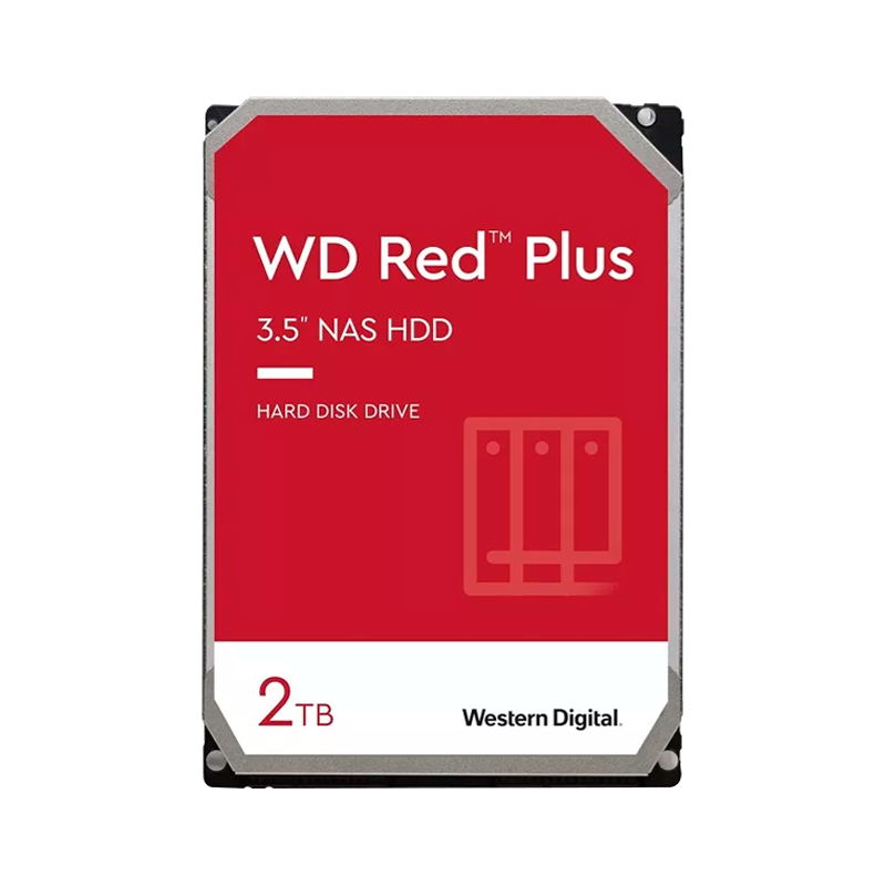 DISCO DURO NAS SATA 3.5" 2TB 5400rpm 128MB WD RED PLUS WD20EFPX