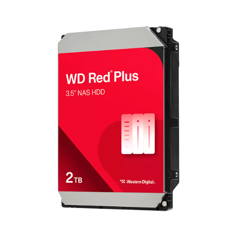 DISCO DURO NAS SATA 3.5" 2TB 5400rpm 128MB WD RED PLUS WD20EFPX
