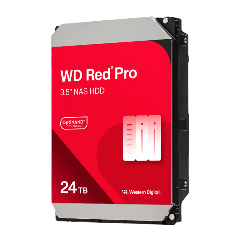 DISCO DURO NAS SATA 3.5" 24TB 7200RPM 512MB WD RED PRO WD240KFGX