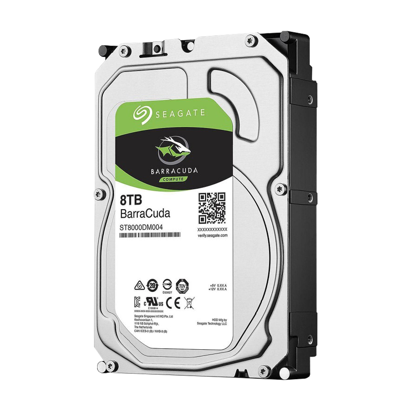 Disco duro para Videovigilancia SATA 3.5 8TB 5400RPM 256MB SEAGATE BARRACUDA ST8000DM004