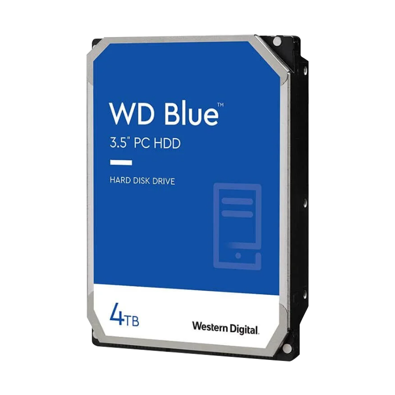 Disco duro para Desktop SATA 3.5 4TB 5400RPM 256MB PC WD Blue WD40EZAZ