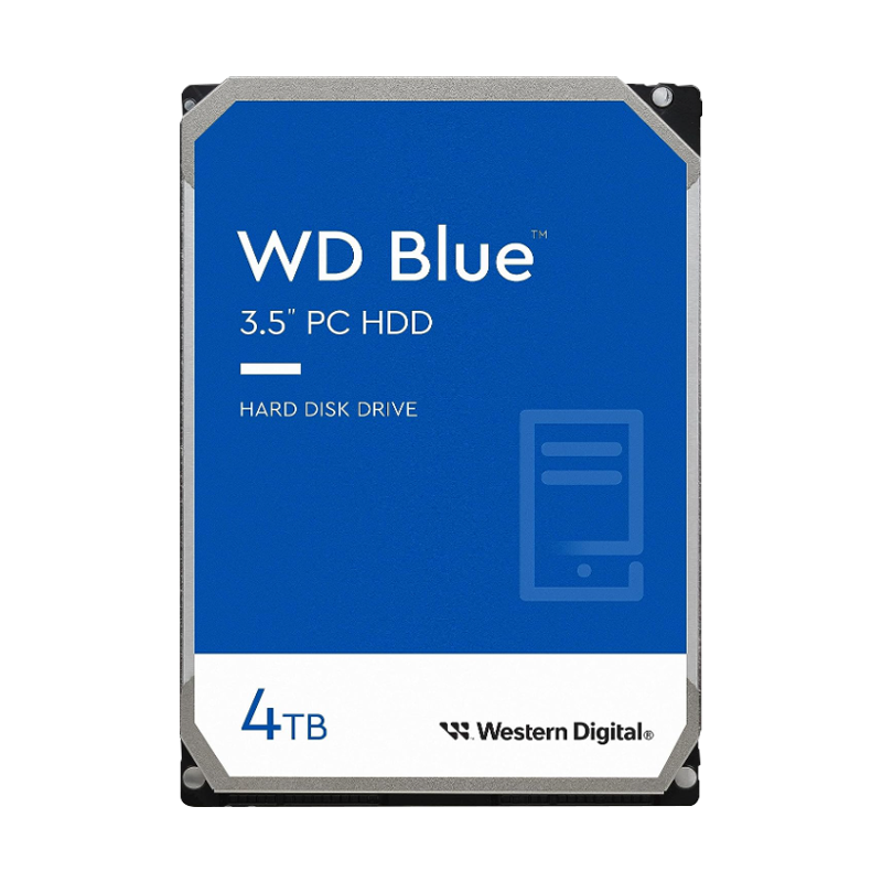 Disco duro para Desktop SATA 3.5 4TB 5400RPM 256MB PC WD Blue WD40EZAZ