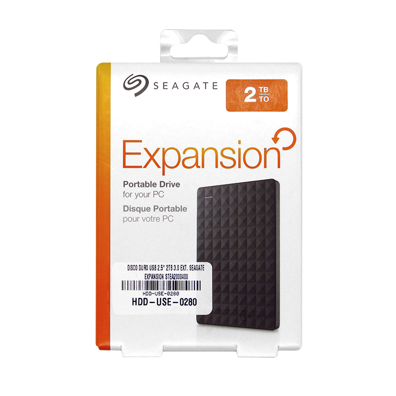 Disco Duro externo USB 2.5 2TB 3.0 SEAGATE Expansion STEA2000400