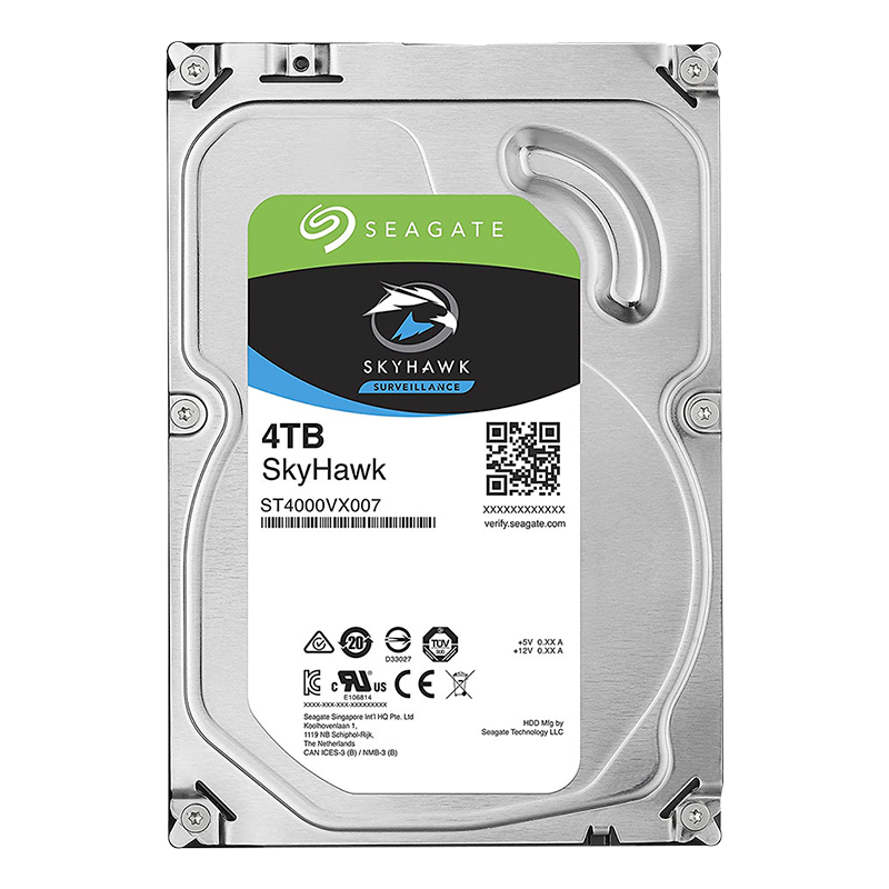 Disco duro para Videovigilancia SATA 3.5" 4TB 5900rpm 64MB Seagate Skyhawk SV35 ST4000VX007