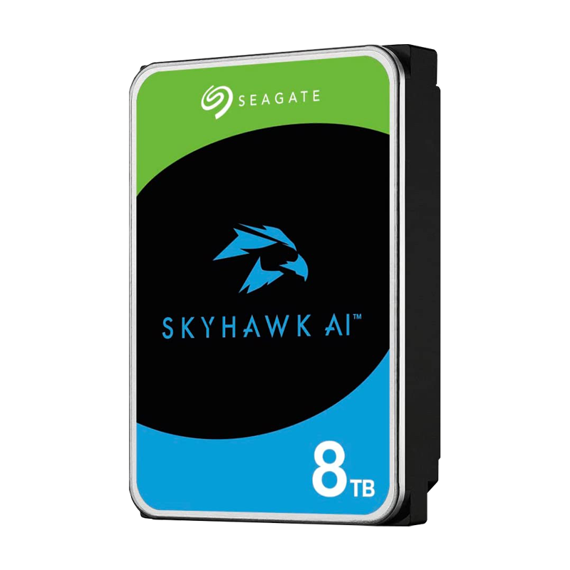 Disco duro para Videovigilancia SATA 3.5"5 8TB 7200RPM 256mb Seagate SKYHAWK AI ST8000VE001