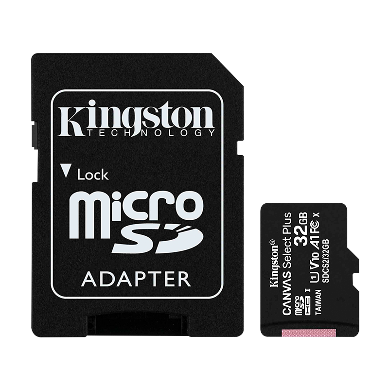 Memoria Micro SD 32GB Class 10 Kingston Canvas SDS2/32GB con Adapt